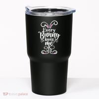 Funny Cute Easter Every Bunny Loves Me Tumbler thumb 0