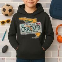 Florida Cracker Endangered Species Florida Native Kids Hoodie thumb 2