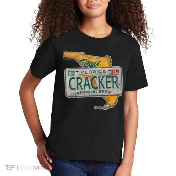 Florida Cracker Endangered Species Florida Native Kids T-Shirt