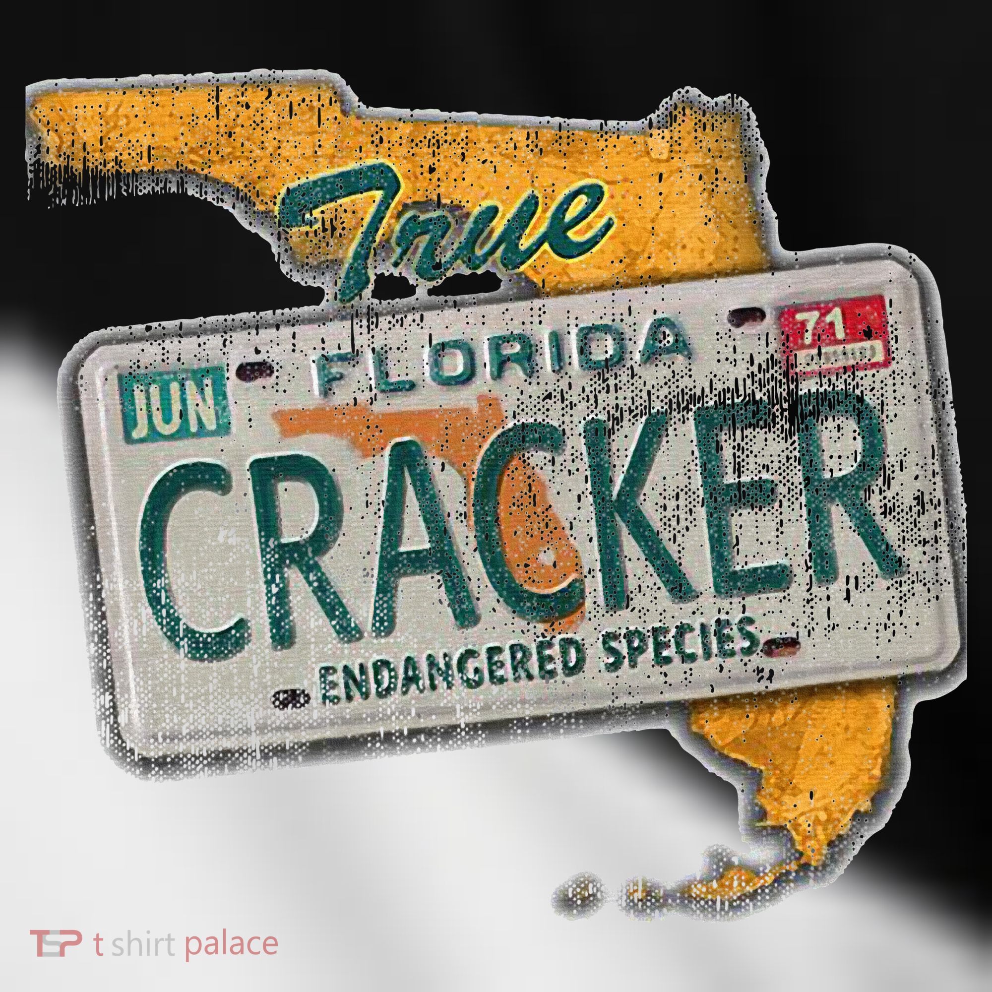 Florida Cracker Endangered Species Florida Native Toddler Fine Jersey T-Shirt