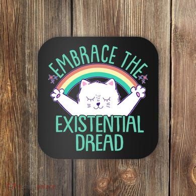 Funny Cat Embrace The Existential Dread Coaster