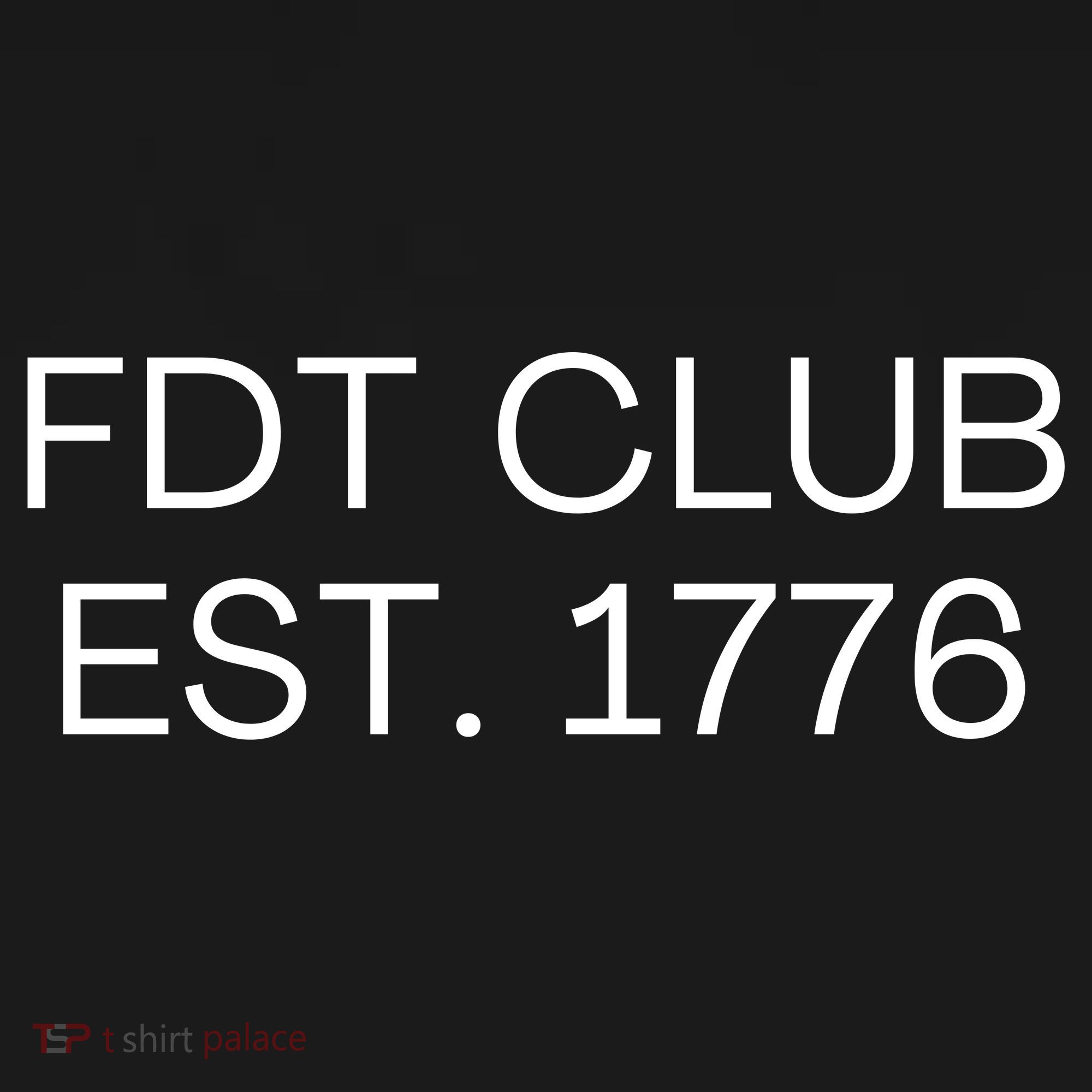 FDT CLUB EST. 1776 Toddler Hoodie