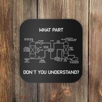 Funny Chemical Engineer Funny Gift Chemical Engineering Coaster thumb 0