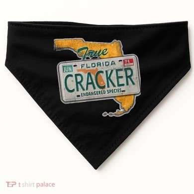 Florida Cracker Endangered Species Florida Native USA-Made Doggie Bandana