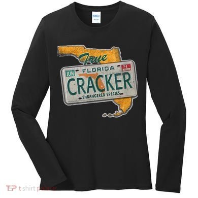 Florida Cracker Endangered Species Florida Native Women's Long Sleeve Shirt