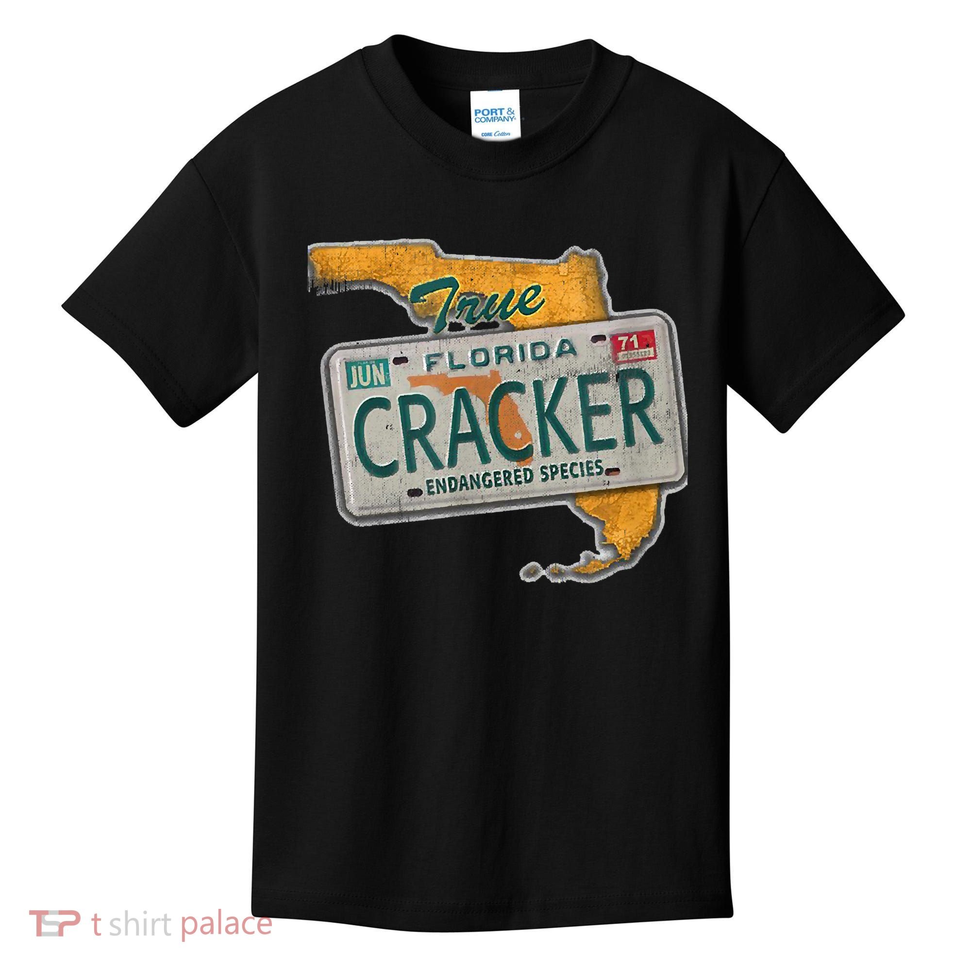 Florida Cracker Endangered Species Florida Native Kids T-Shirt