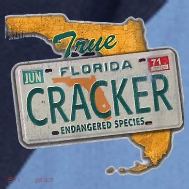 Florida Cracker Endangered Species Florida Native Raglan Baseball Sleeve Shirt