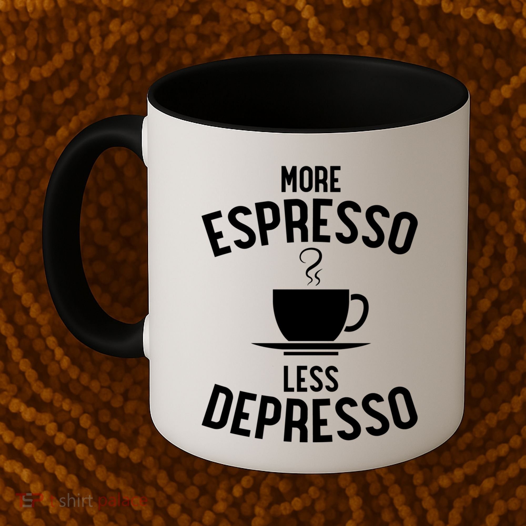 Funny Coffee Er Barista More Espresso Less Depresso Gift Coffee Mug