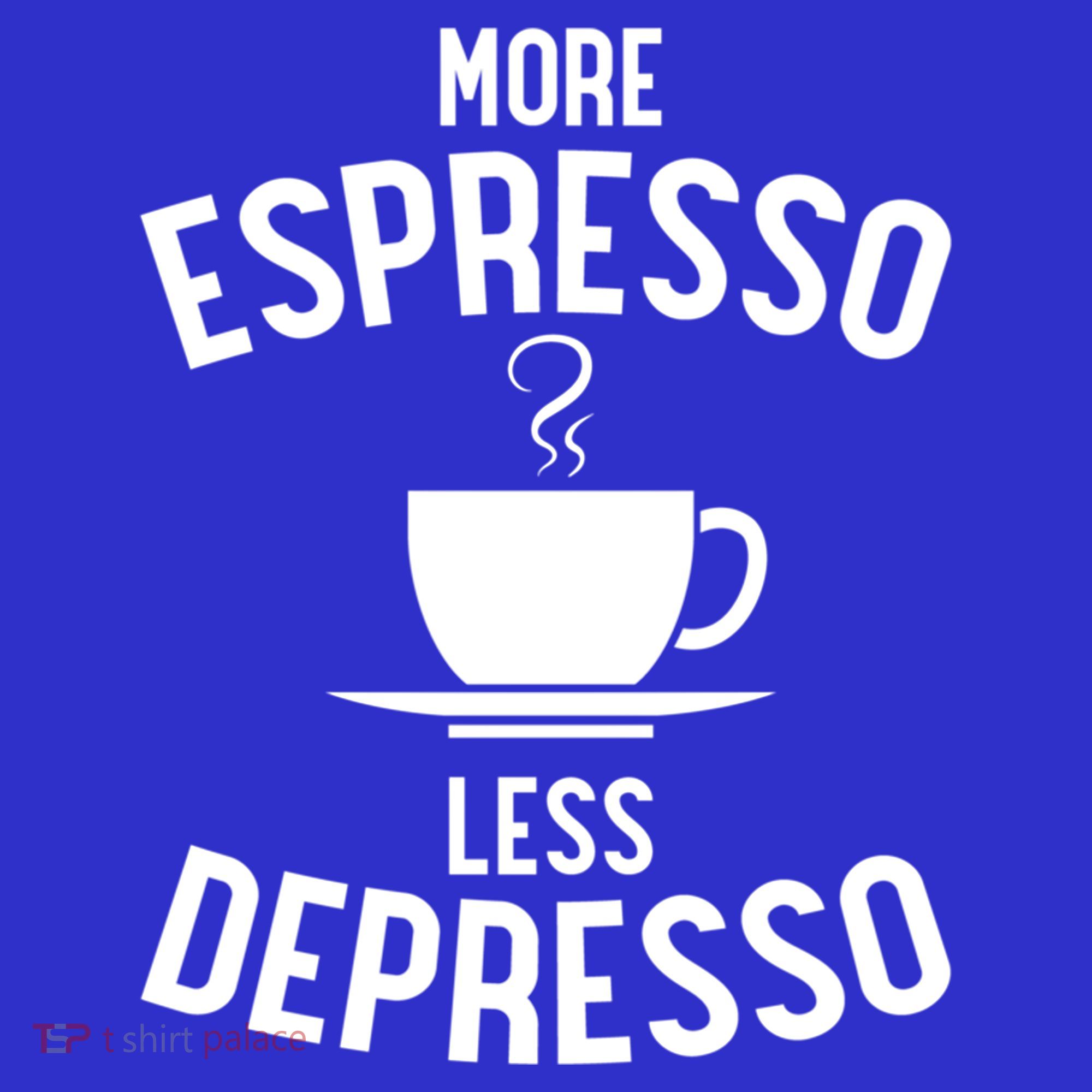 Funny Coffee Er Barista More Espresso Less Depresso Gift Women's Tank Top