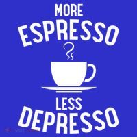 Funny Coffee Er Barista More Espresso Less Depresso Gift Visor thumb 3