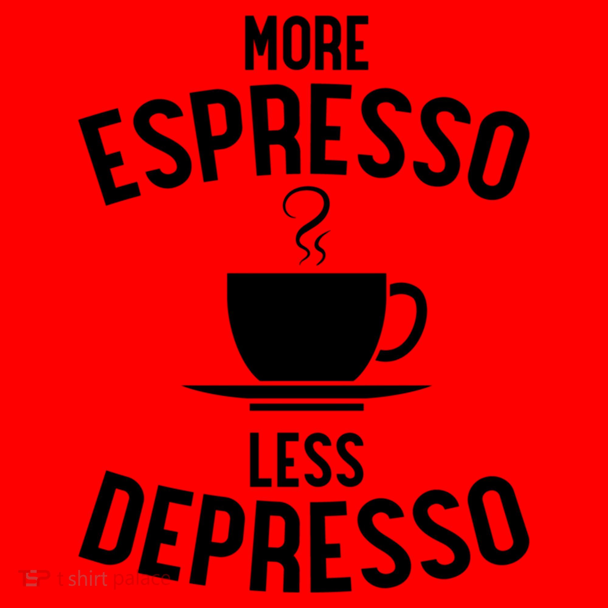 Funny Coffee Er Barista More Espresso Less Depresso Gift Santa Hat
