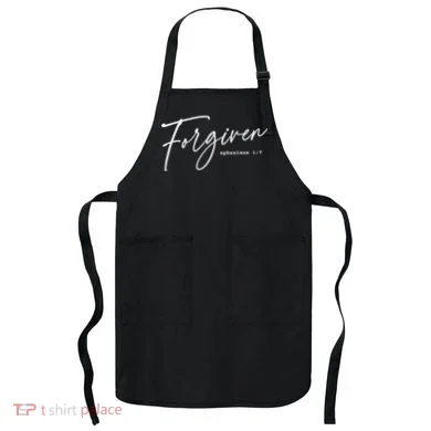 Forgiven Christian  Ephesians Scripture Based Apron
