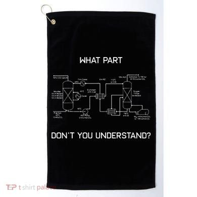 Funny Chemical Engineer Chemical Engineering Golf Towel