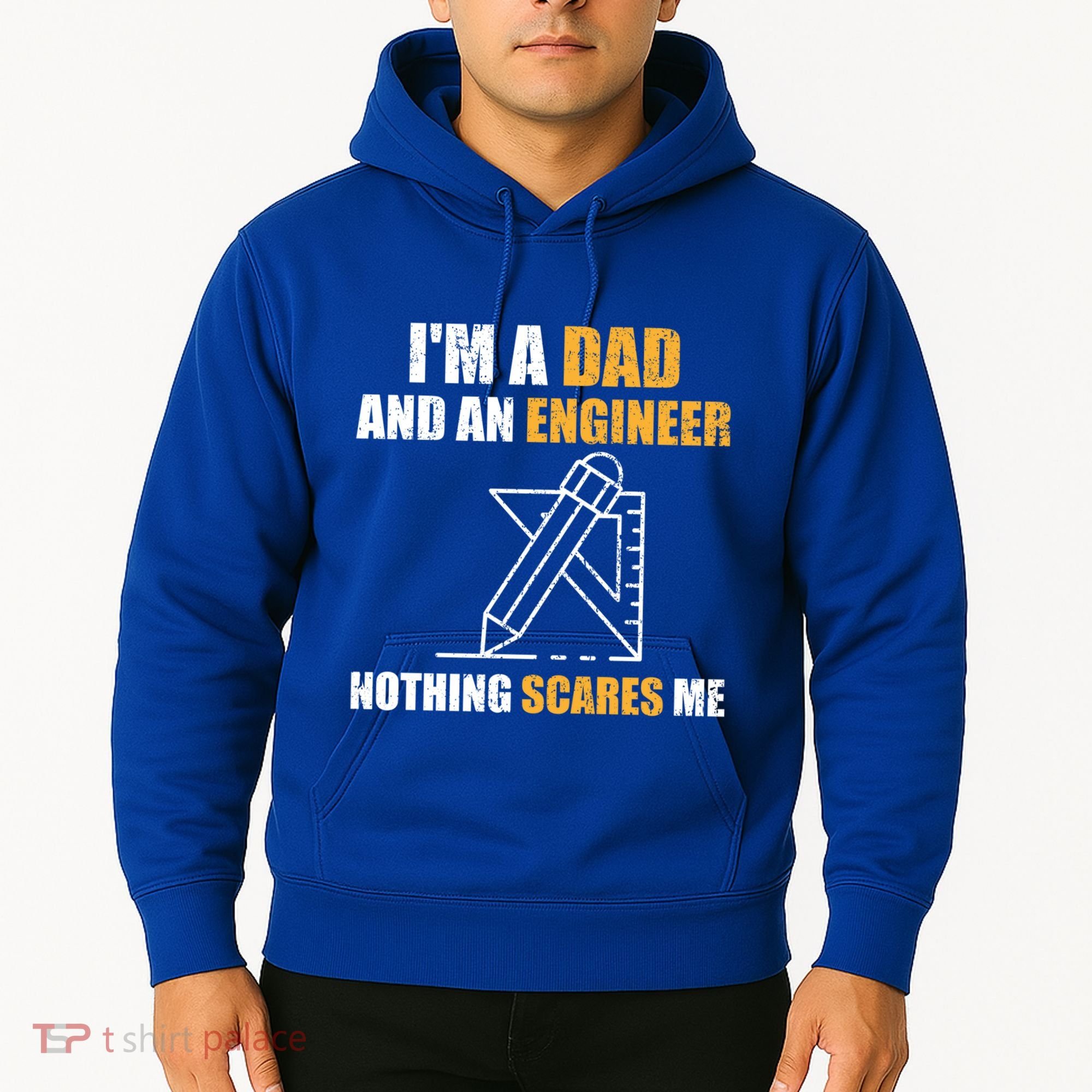 Funny Civil Engineering Fathers Day Dad Mechanical Engineer Gift Hoodie