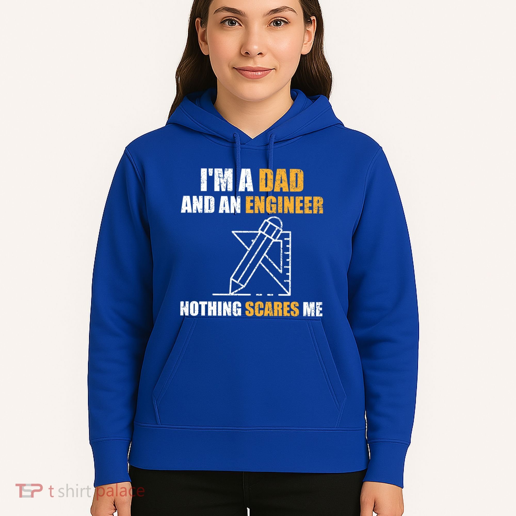 Funny Civil Engineering Fathers Day Dad Mechanical Engineer Gift Hoodie
