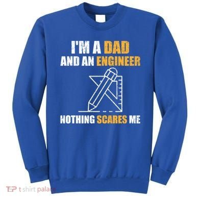 Funny Civil Engineering Fathers Day Dad Mechanical Engineer Gift Sweatshirt
