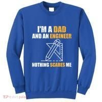 Funny Civil Engineering Fathers Day Dad Mechanical Engineer Gift Sweatshirt thumb 0