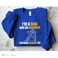 Funny Civil Engineering Fathers Day Dad Mechanical Engineer Gift Sweatshirt thumb 2