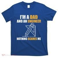 Funny Civil Engineering Fathers Day Dad Mechanical Engineer Gift T-Shirt thumb 0