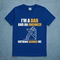 Funny Civil Engineering Fathers Day Dad Mechanical Engineer Gift T-Shirt thumb 5
