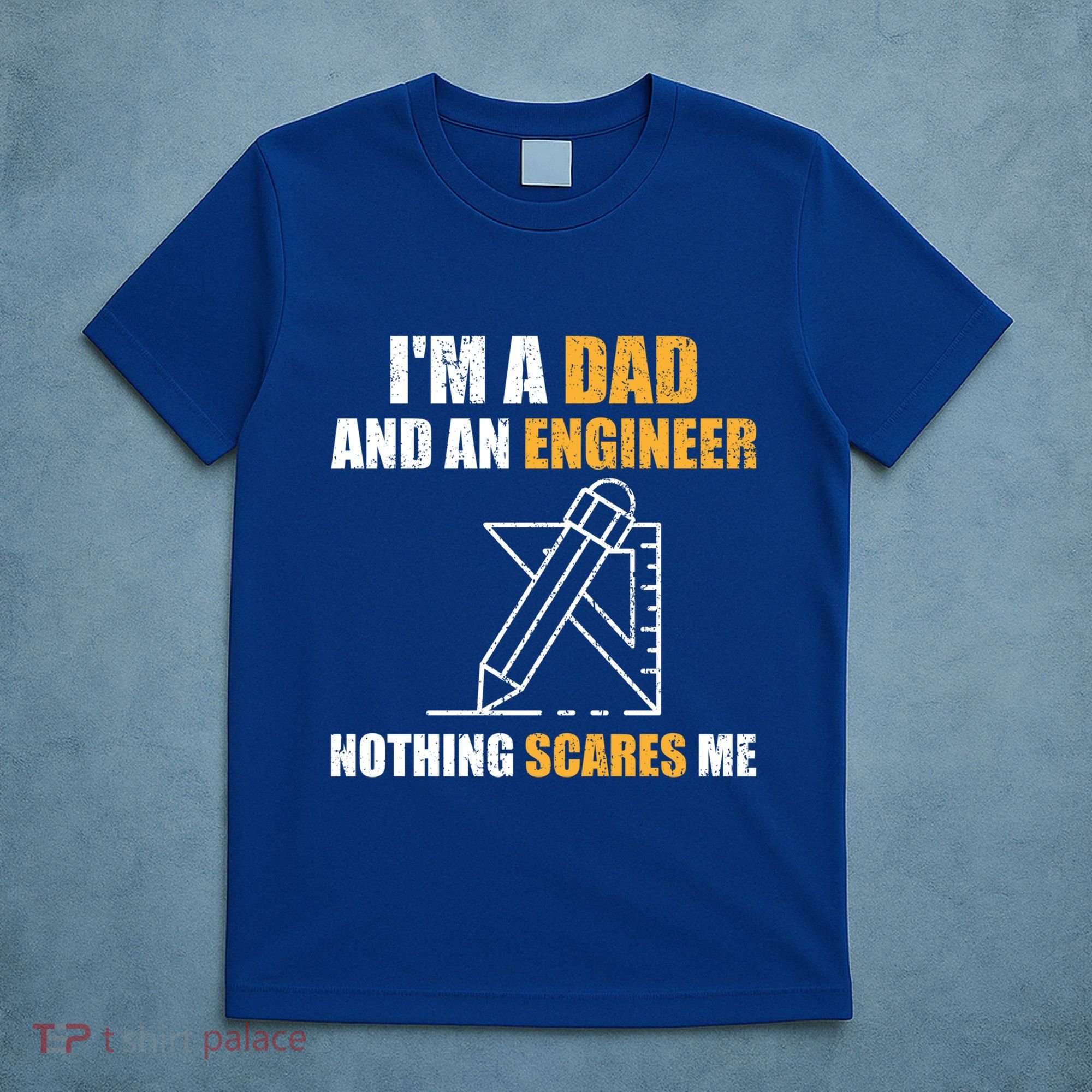 Funny Civil Engineering Fathers Day Dad Mechanical Engineer Gift T-Shirt