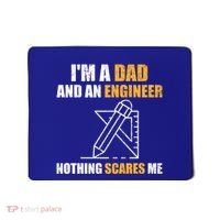 Funny Civil Engineering Fathers Day Dad Mechanical Engineer Gift Mousepad thumb 0