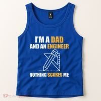 Funny Civil Engineering Fathers Day Dad Mechanical Engineer Gift Tank Top thumb 2