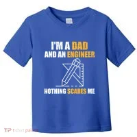 Funny Civil Engineering Fathers Day Dad Mechanical Engineer Gift Toddler T-Shirt thumb 0