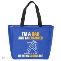 Funny Civil Engineering Fathers Day Dad Mechanical Engineer Gift Tote Bag thumb 0