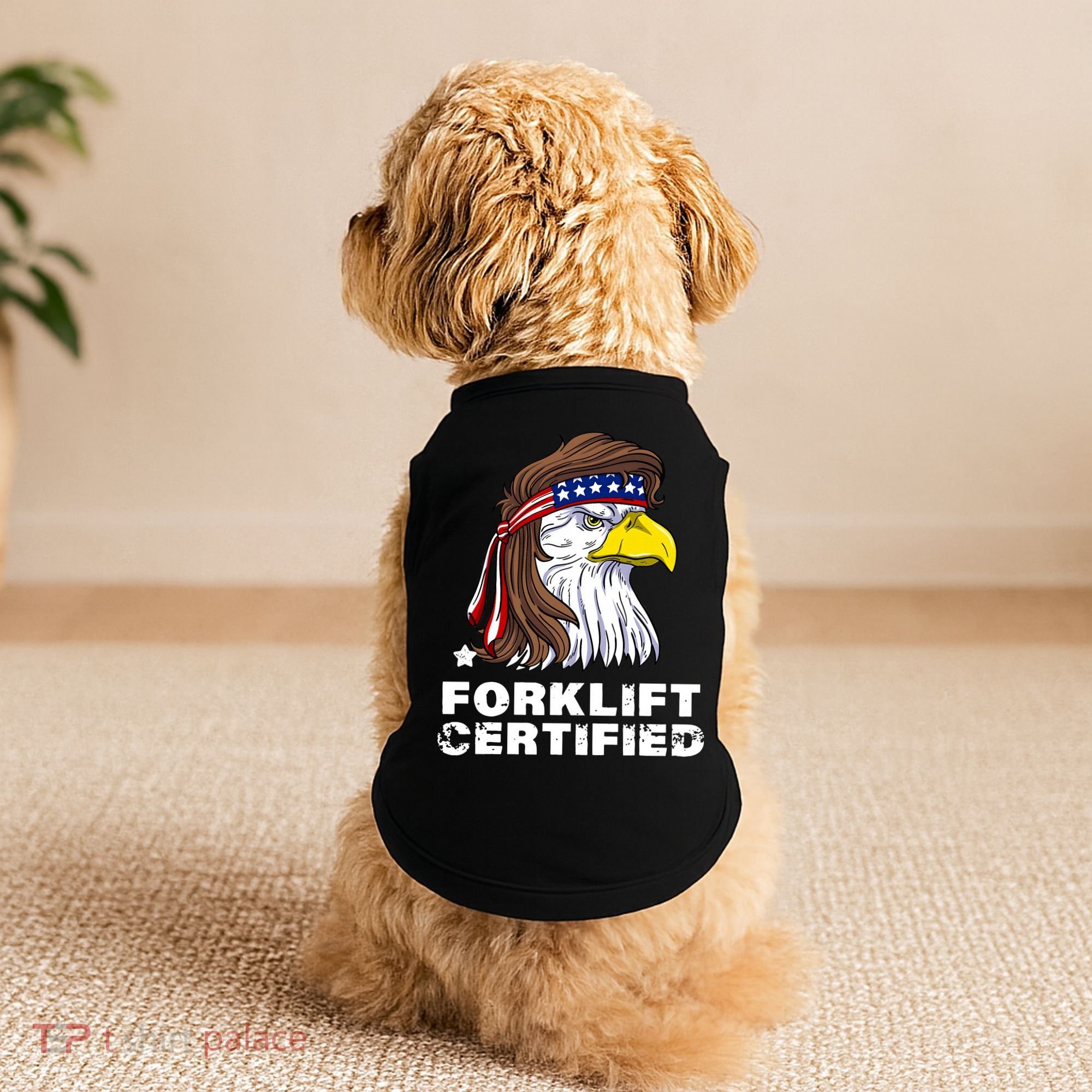 Forklift Certified Eagle Mullet USA Fork Lift Forklift Doggie Tank