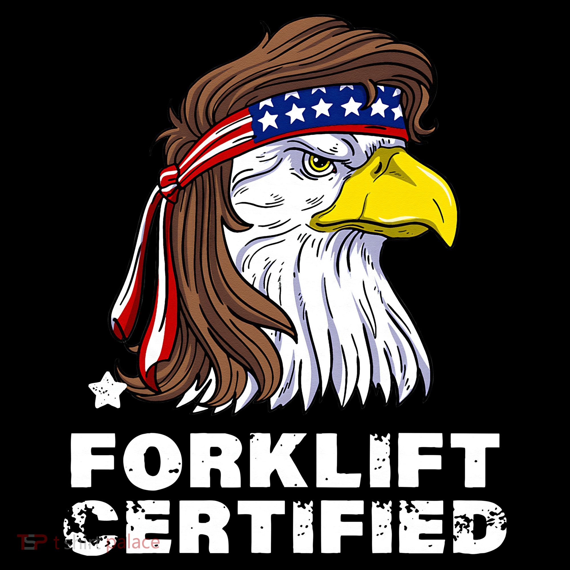 Forklift Certified Eagle Mullet USA Fork Lift Forklift Doggie Tank