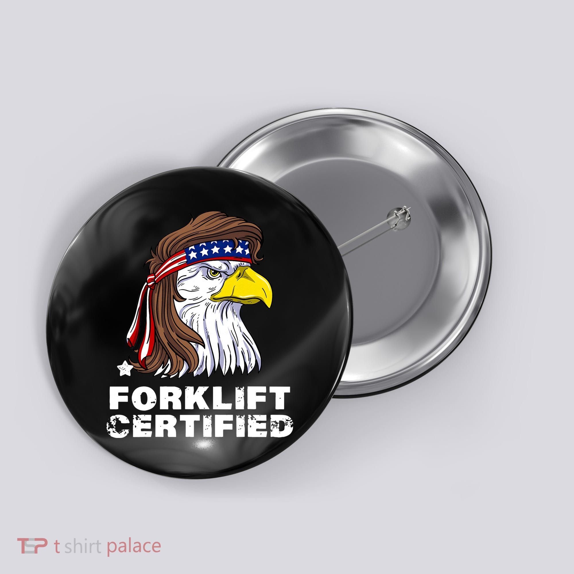 Forklift Certified Eagle Mullet USA Fork Lift Forklift Button