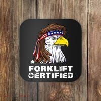 Forklift Certified Eagle Mullet USA Fork Lift Forklift Coaster thumb 0