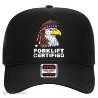Forklift Certified Eagle Mullet USA Fork Lift Forklift Hat thumb 0
