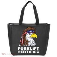 Forklift Certified Eagle Mullet USA Fork Lift Forklift Tote Bag thumb 0