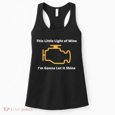 Funny Check Engine Light Car Women's Tank Top