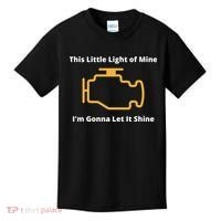 Funny Check Engine Light Car Kids T-Shirt thumb 0