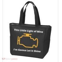 Funny Check Engine Light Car Tote Bag thumb 3