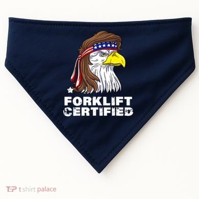 Forklift Certified Eagle Mullet Usa Fork Lift Forklift USA-Made Doggie Bandana