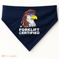 Forklift Certified Eagle Mullet Usa Fork Lift Forklift USA-Made Doggie Bandana thumb 0