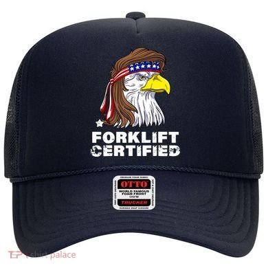 Forklift Certified Eagle Mullet Usa Fork Lift Forklift Hat
