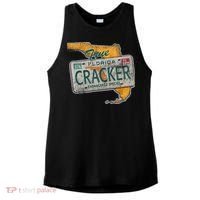 Florida Cracker Endangered Species Florida Native Ladies PosiCharge Tri-Blend Wicking Tank thumb 0