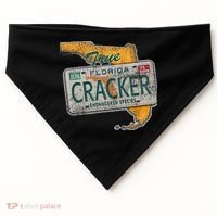 Florida Cracker Endangered Species Florida Native USA-Made Doggie Bandana thumb 0