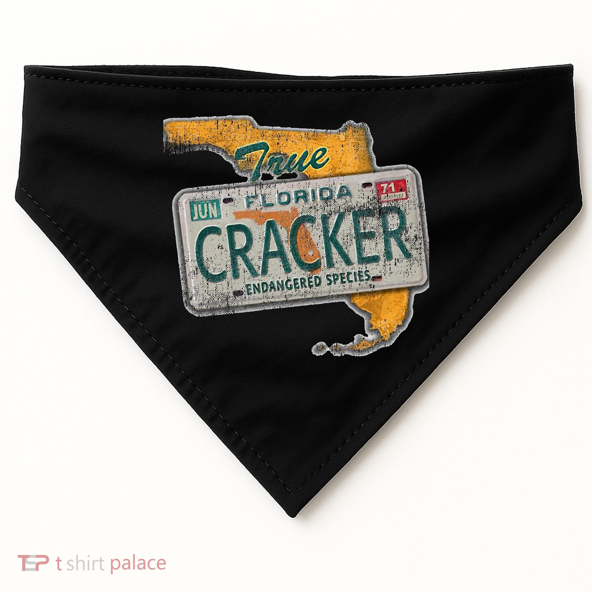 Florida Cracker Endangered Species Florida Native USA-Made Doggie Bandana