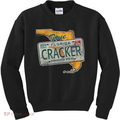Florida Cracker Endangered Species Florida Native Kids Sweatshirt