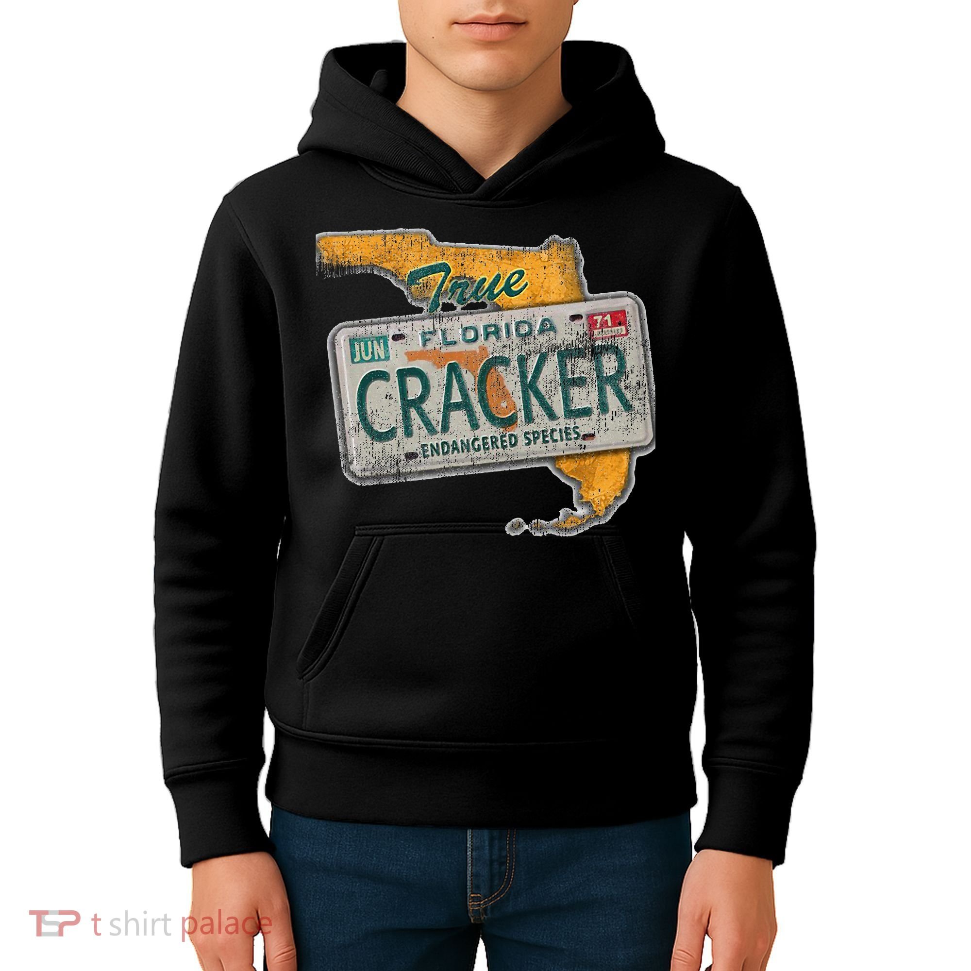 Florida Cracker Endangered Species Florida Native Kids Hoodie