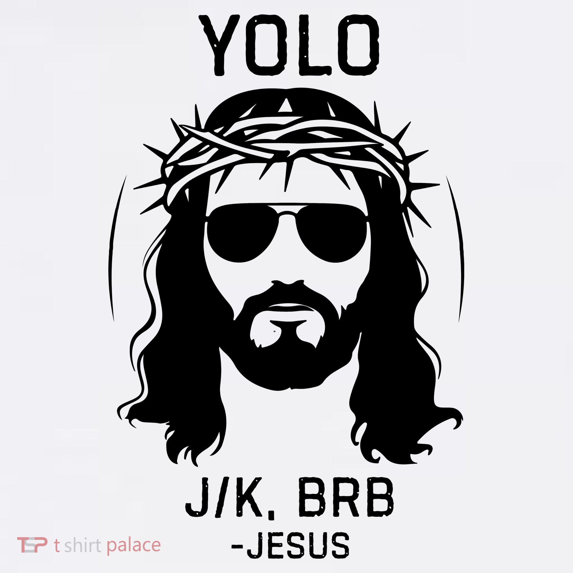 Funny Christian Easter Jesus Yolo Jk Brb Beanie