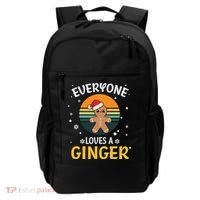 Funny Christmas Everyone Loves A Ginger Xmas Backpack thumb 0