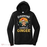 Funny Christmas Everyone Loves A Ginger Xmas Women's Hoodie thumb 0