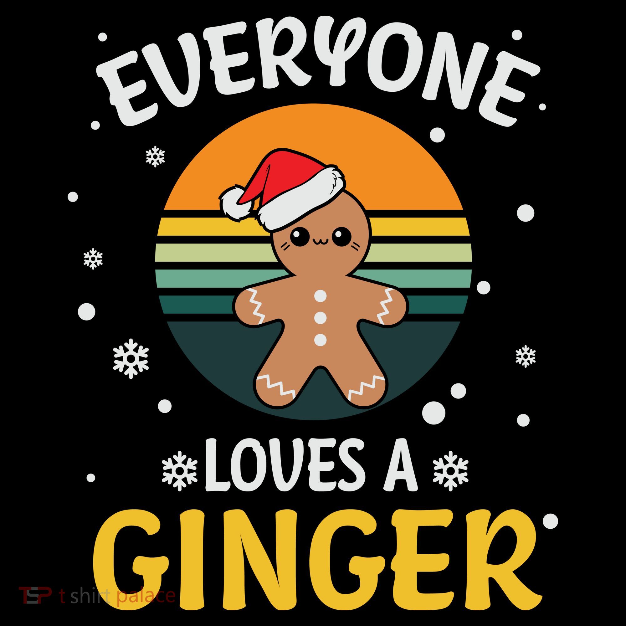 Funny Christmas Everyone Loves A Ginger Xmas Women's Hoodie